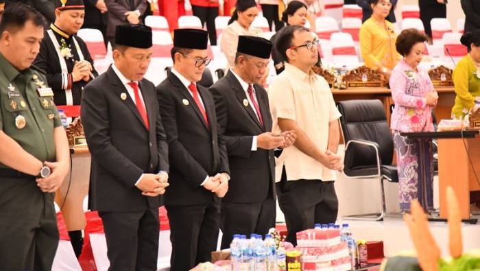 Bupati Boltim Hadiri Paripurna HUT ke-402 Kota Manado, Tekankan Sinergi Pembangunan Daerah