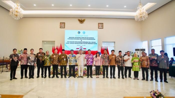 Bupati Oskar Manoppo Hadiri Kunjungan Kerja Menteri ATR/BPN di Manado