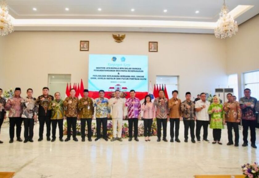 Bupati Oskar Manoppo Hadiri Kunjungan Kerja Menteri ATR/BPN di Manado