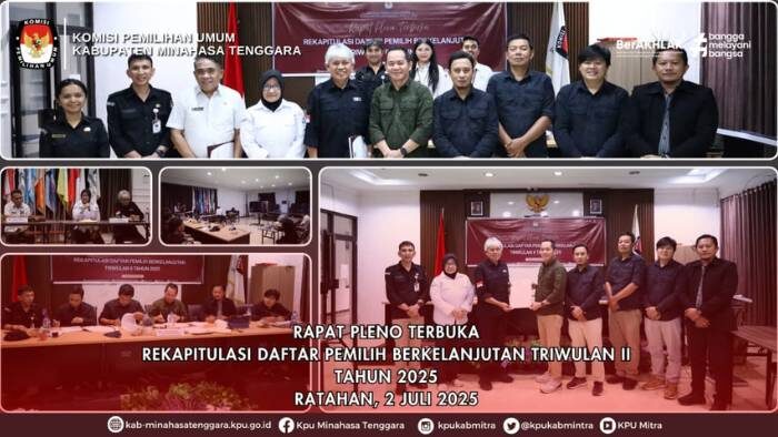 KPU Mitra Umumkan 90.394 Pemilih Aktif Triwulan II 2025