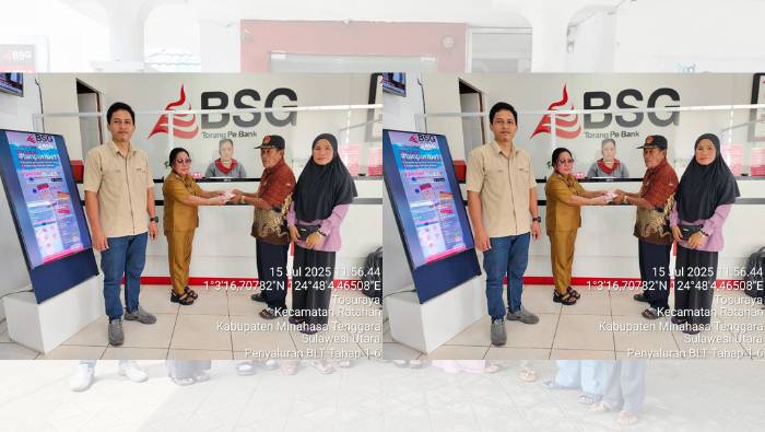 Pemdes Bentenan Indah Salurkan BLT Dana Desa Kepada Enam Keluarga Penerima Manfaat