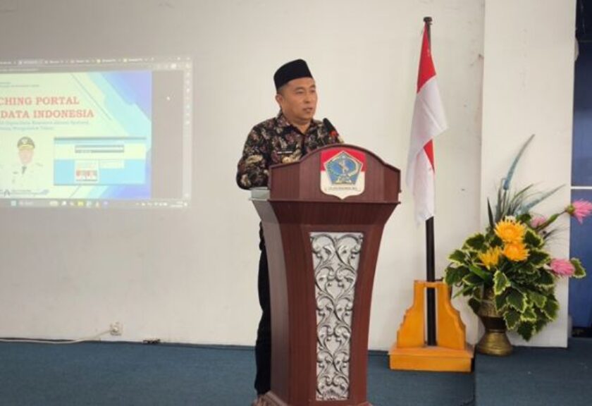 Pemkab Boltim Luncurkan Portal Satu Data ORAS, Dorong Pemerintahan Digital yang Transparan dan Terbuka