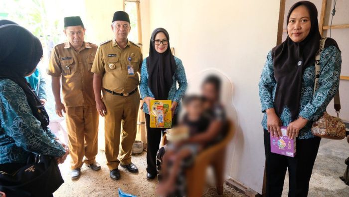 Bupati Boltim dan Ketua TP-PKK Gencarkan Aksi Cegah Stunting di Buyat Barat