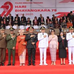 Polres Mitra Gelar Upacara Hari Bhayangkara ke-79, Ini Pesan Kapolres
