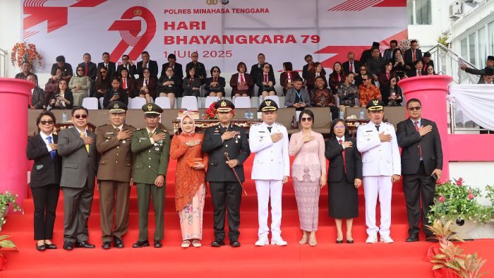 Polres Mitra Gelar Upacara Hari Bhayangkara ke-79, Ini Pesan Kapolres