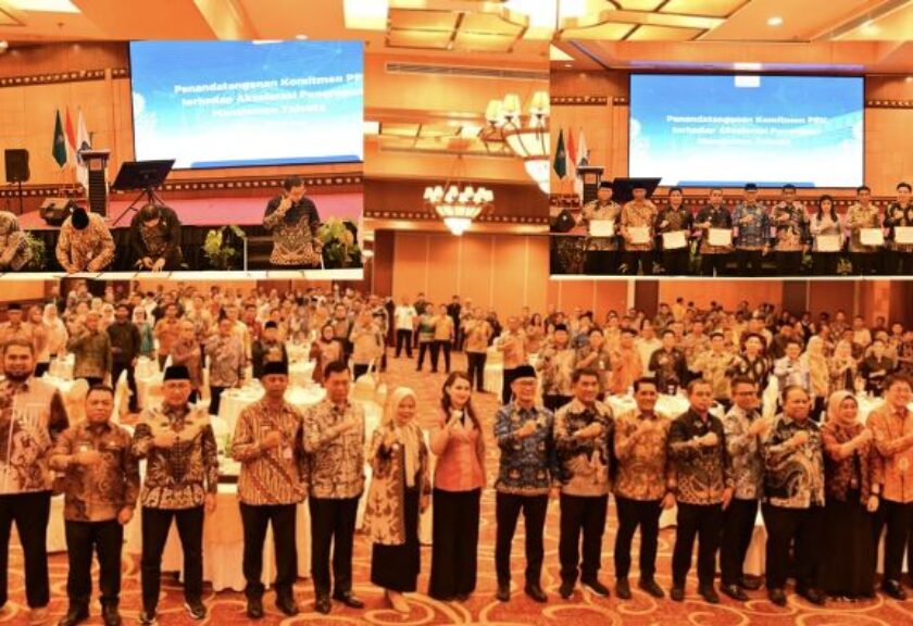 Reformasi Birokrasi di Boltim Diperkuat, Bupati Oskar Manoppo Teken Komitmen Manajemen Talenta