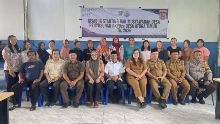 Atoga Timur Gaspol Tekan Stunting Lewat Musdes RKPDes 2026