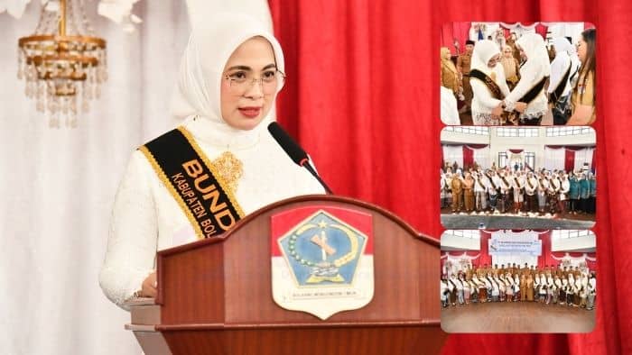 Bunda PAUD Se-Boltim Resmi Dilantik, Rosita Manoppo Pendidikan Anak Usia Dini Jadi Prioritas