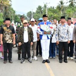 Bupati Oskar Manoppo Sambut Firji Beeg, Paskibraka Nasional Asal Kotabunan