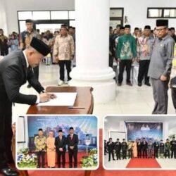 Bupati Oskar Manoppo lantik Iksan Pangalima Sekda Boltim
