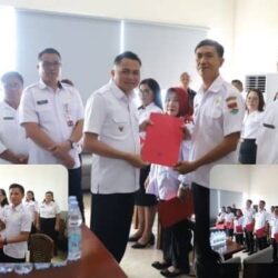 Bupati Ronald Kandoli Tunjuk 15 Plt Kepala Sekolah, Tegaskan Komitmen Pendidikan di Mitra