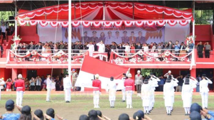 Khidmat dan Meriah, Begini Suasana HUT ke-80 RI di Minahasa Tenggara