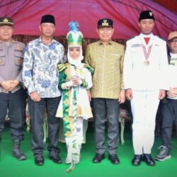 Meriah! Parade Drumband Perdana Buyat Bersatu Disaksikan Bupati dan Wagub Sulut