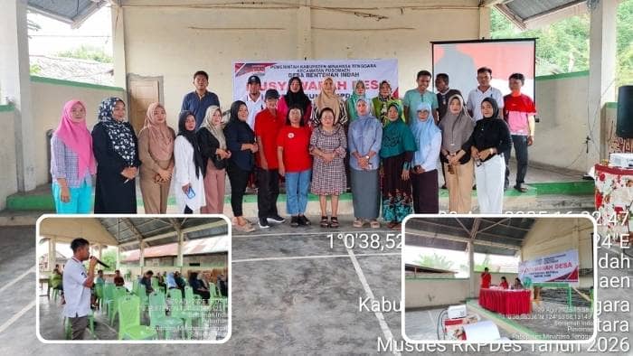 Pemdes Bentenan Indah Fokus Tekan Stunting Lewat Musdes RKPDes 2026