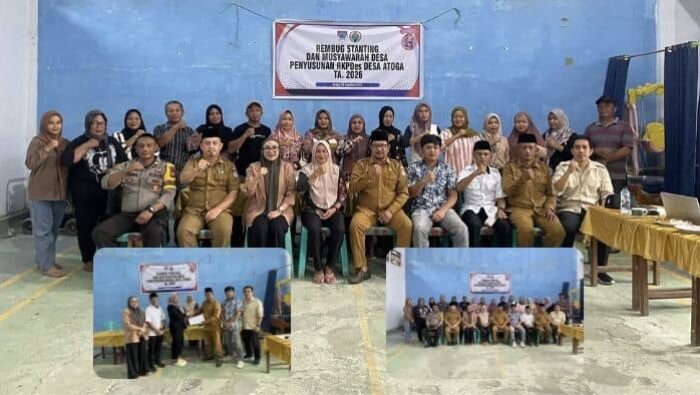 Rembuk Stunting dan RKPDes 2026, Kadus Absen di Desa Atoga Langsung Diganti