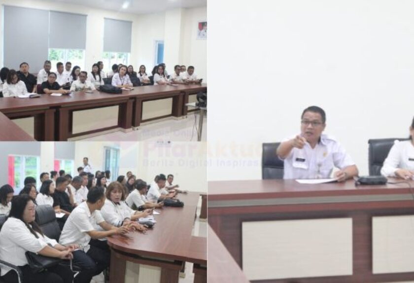 Sekda Mitra Pimpin Rapat Evaluasi Antikorupsi, David Lalandos: Tekankan Komitmen Bersama