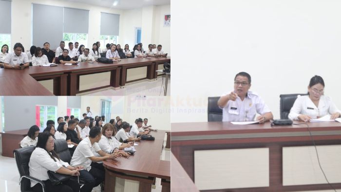Sekda Mitra Pimpin Rapat Evaluasi Antikorupsi, David Lalandos: Tekankan Komitmen Bersama