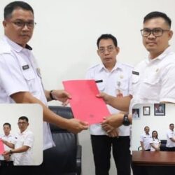 Sekda Mitra Serahkan Surat Perintah Bupati, Tiga Pejabat Resmi Jadi Plt