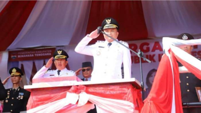 Semangat Persatuan Menggema di Lapangan Ompi Ratahan pada HUT RI ke-80
