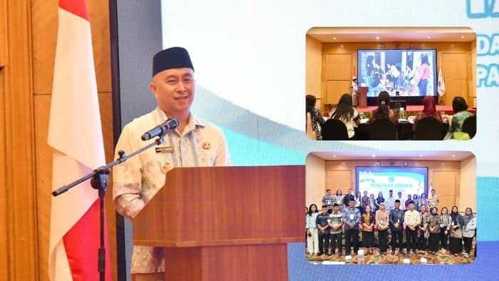 Wabup Argo Sumaiku Presentasikan 8 Aksi Konvergensi Penurunan Stunting di Manado