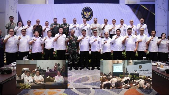 Wabup Argo Sumaiku Hadiri Rakornas Kemenko Polhukam Bahas Pertahanan Semesta