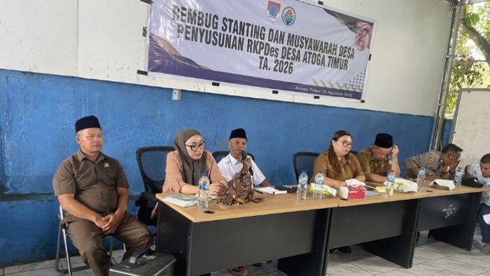 Pemdes Atoga Timur Gelar Rembuk Stunting, Fokus ke Musdes RKPDes 2026