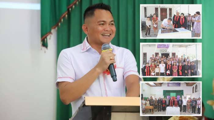 Bupati Mitra Resmikan Pastori Dua GMIM Poniki, Jemaat Sambut dengan Sukacita