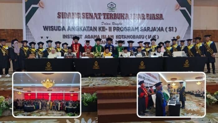 Bupati Oskar Manoppo Hadiri Wisuda IAI Kotamobagu