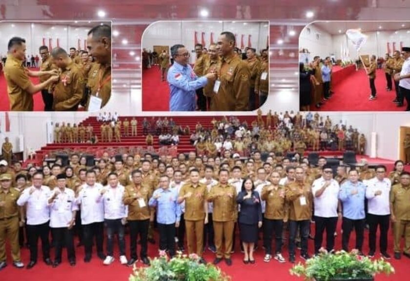 Bupati Ronald Kandoli Kukuhkan Pengurus Desa Bersatu Mitra, Ini Susunannya