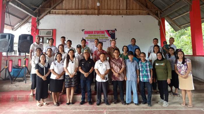 Desa Minanga Timur Gelar Rembuk Stunting, Camat Pusomaen Tekankan Generasi Sehat