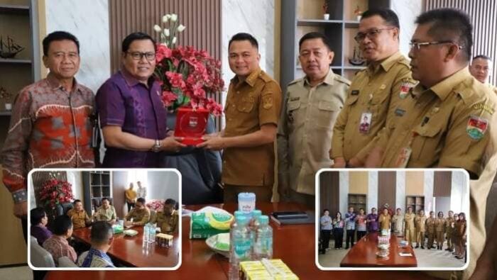 Pemkab Mitra Gandeng Kemenkumham, Bahas Sertifikat IG Salak Pangu hingga Batik Khas Daerah