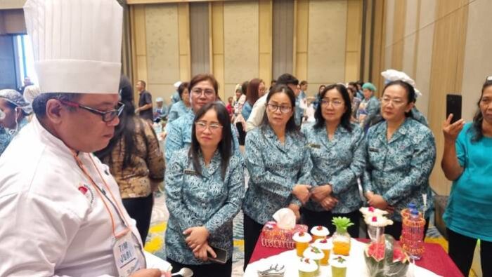 TP-PKK Mitra Tampil Memukau di Lomba Cipta Menu B2SA Tingkat Sulut 2025
