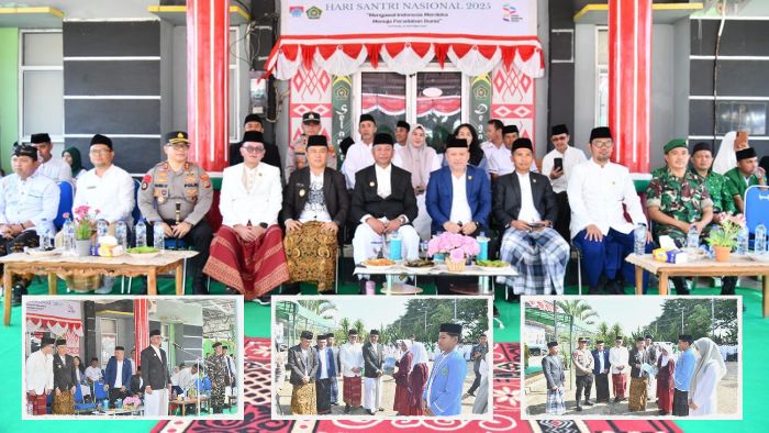 Bupati Oskar Manoppo Pimpin Upacara Hari Santri Nasional 2025 dan Lepas Peserta OMI ke Tingkat Nasional