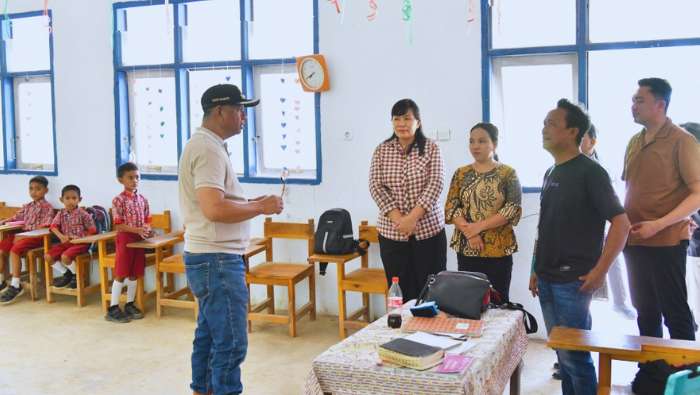 Bupati Oskar Manoppo Tinjau Pembangunan SDN 1 Molobog Timur, Bukti Nyata Komitmen Pendidikan