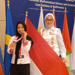Dewi Athena Siswi SD Asal Boltim Raih Emas di IMSCC Korea Selatan