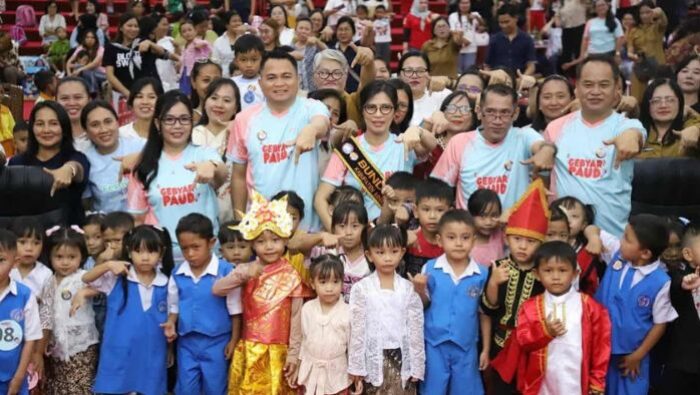 Gebyar PAUD 2025, Ronald Kandoli Bukukan Komitmen Tingkatkan Kualitas Anak Usia Dini
