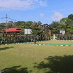 HUT ke-80 TNI di Minahasa, Kasdim Daeng Pasaka Tekankan Sinergi dan Disiplin Prajurit