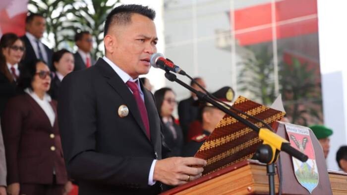 Bupati Ronald Kandoli Tegaskan Persatuan di Upacara Hari Kesaktian Pancasila Mitra