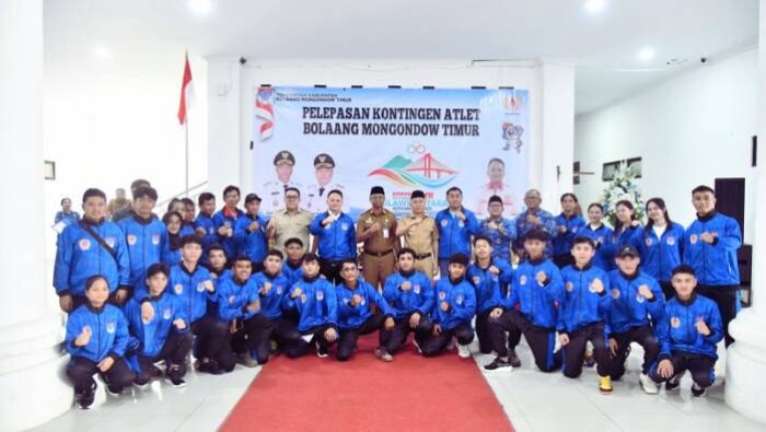 Bupati Oskar Manoppo Lepas Kontingen Boltim ke Porprov XII, Targetkan Prestasi Gemilang