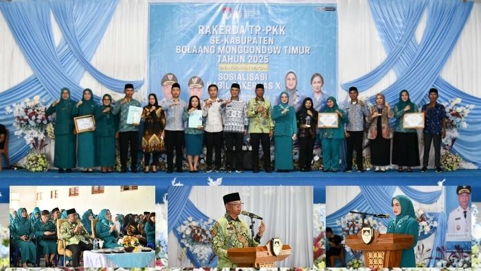 Bupati Oskar Manoppo Resmi Buka Rakerda PKK Boltim 2025 dan Sosialisasi Rakernas X