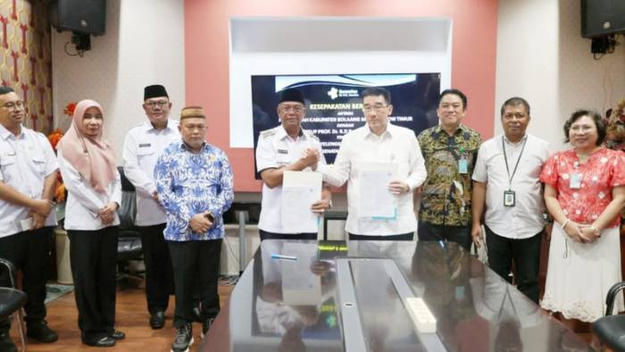 Bupati Oskar Manoppo Teken Kerja Sama Pelatihan Terakreditasi Tenaga Kesehatan Boltim