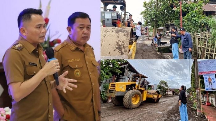 Infrastruktur Silian Raya Mulai Dikerjakan, Warga Apresiasi Pemkab Mitra