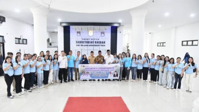 Kontingen Pesparani Boltim Resmi Dilepas, Bupati Oskar Manoppo Beri Pesan Khusus