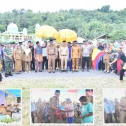 Kunker di Kecamatan Kotabunan, Bupati dan Wabup Boltim Serahkan Bantuan dan Dengarkan Aspirasi Warga