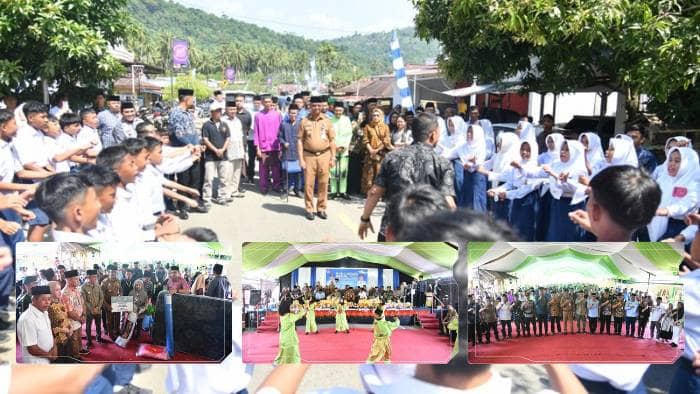 Kunker di Nuangan, Bupati Boltim Serahkan Bantuan dan Dengar Langsung Aspirasi Warga