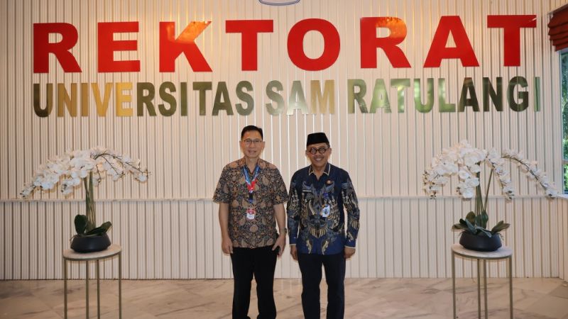 Pemkab Boltim Perkuat Kerja Sama Pengembangan SDM dengan Unsrat Manado