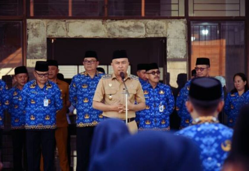 Pimpin Apel Kerja, Wabup Argo Sumaiku Minta ASN Tingkatkan Problem Solving dan Loyalitas Kerja