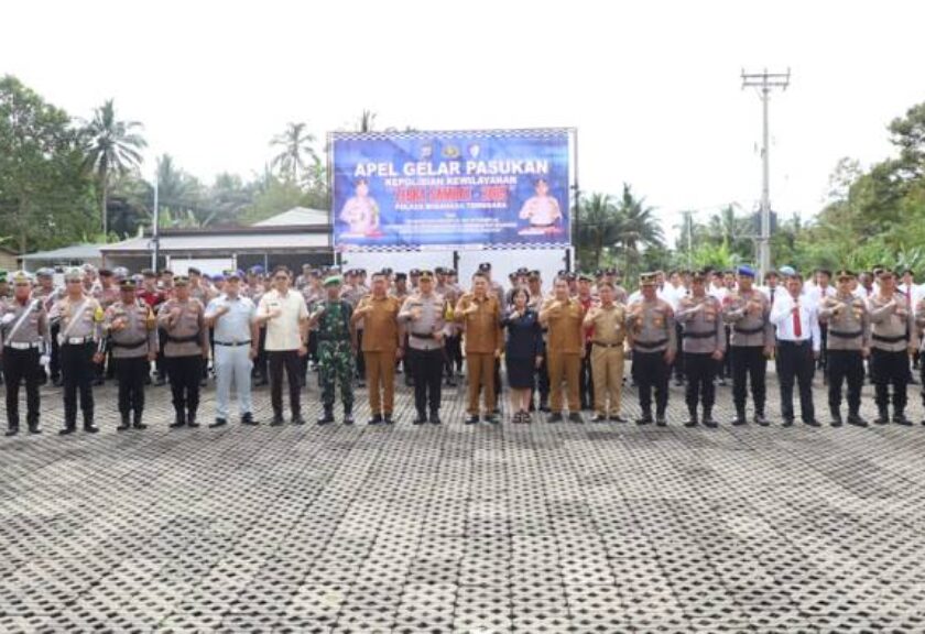 Operasi Zebra Samrat 2025 Dimulai, Polres Mitra Dapat Dukungan Penuh Pemda