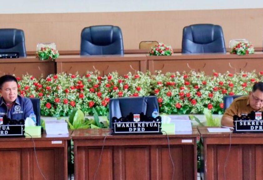 DPRD Minsel Gelar Rapat Strategis Penyusunan KUA-PPAS 2026