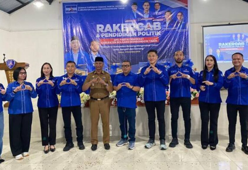 Demokrat Boltim Target Usung Oppo-Argo Jilid Kedua